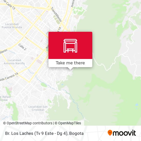 Br. Los Laches (Tv 9 Este - Dg 4) map