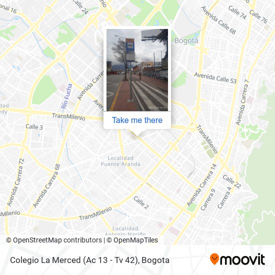 Colegio La Merced (Ac 13 - Tv 42) map