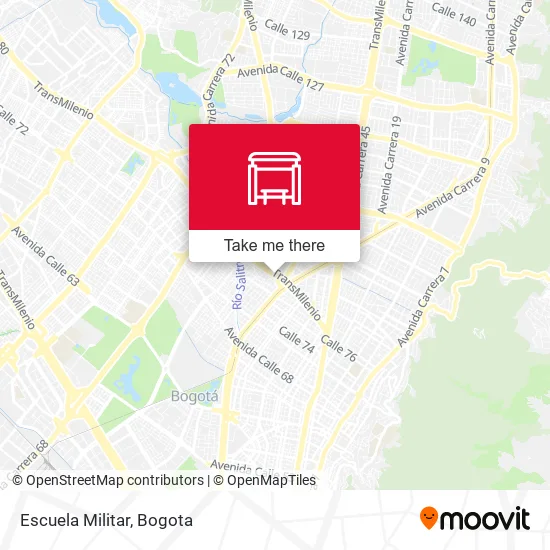 Escuela Militar map