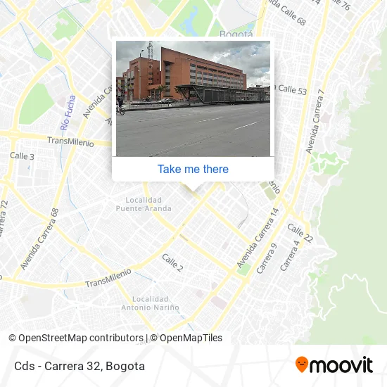 Mapa de Cds - Carrera 32