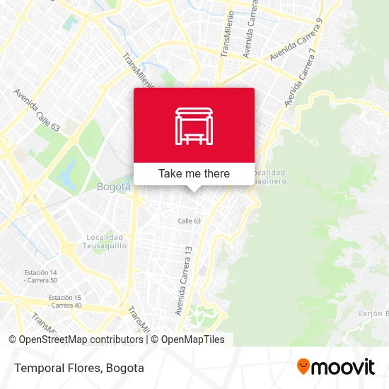 Temporal Flores map