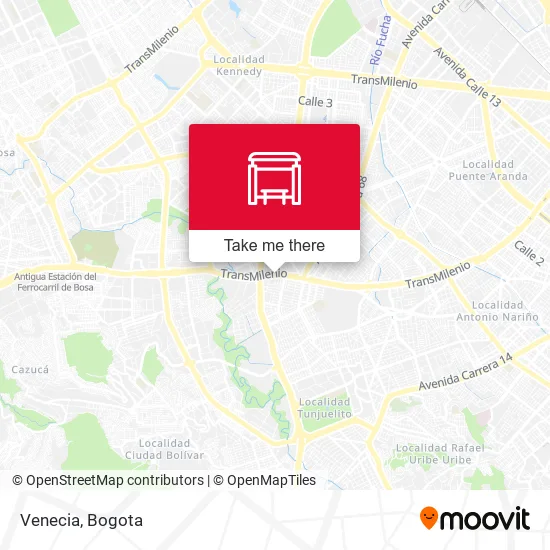 Venecia map