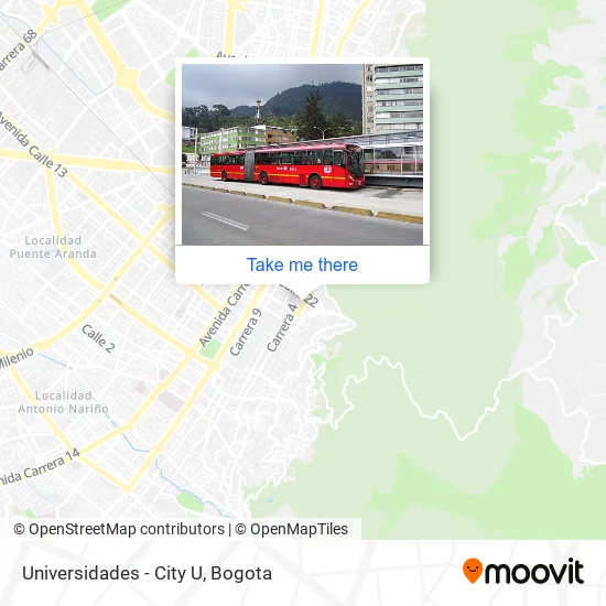 Mapa de Universidades - City U