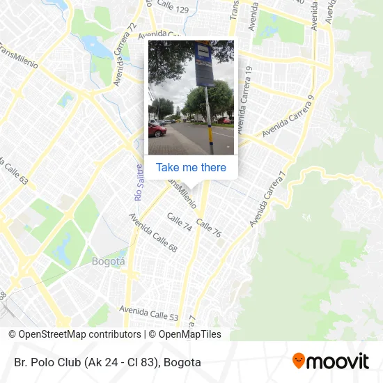 Mapa de Br. Polo Club (Ak 24 - Cl 83)