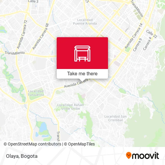 Mapa de Olaya