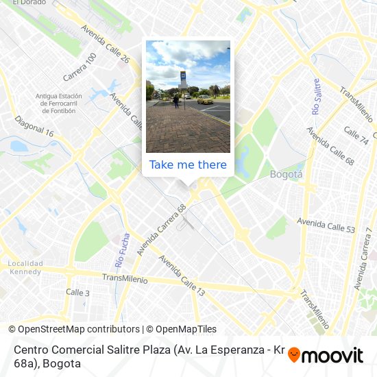 Centro Comercial Salitre Plaza (Av. La Esperanza - Kr 68a) map