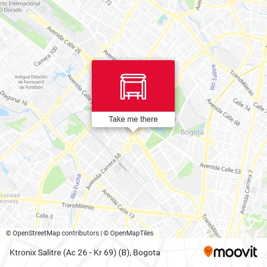Mapa de Ktronix Salitre (Ac 26 - Kr 69) (B)