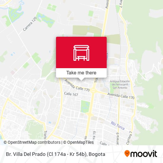 Br. Villa Del Prado (Cl 174a - Kr 54b) map