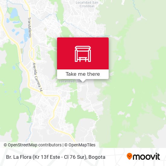 Br. La Flora (Kr 13f Este - Cl 76 Sur) map