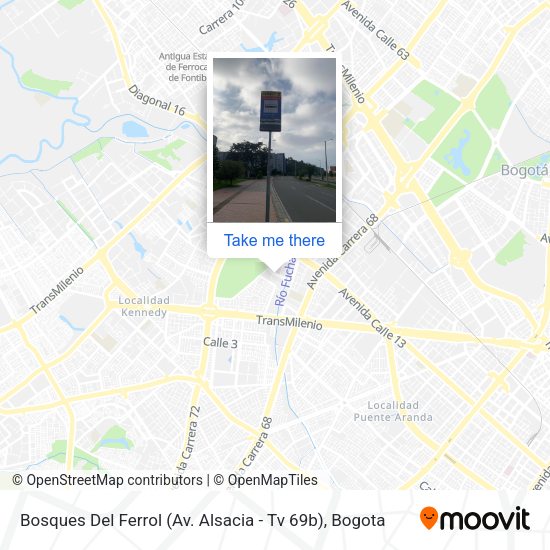 Bosques Del Ferrol (Av. Alsacia - Tv 69b) map