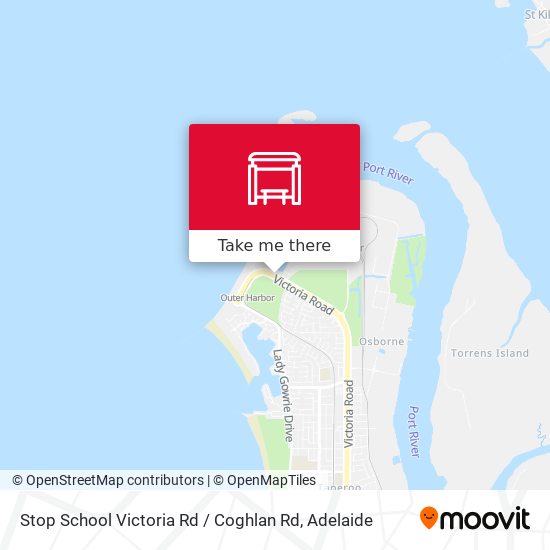 Stop School Victoria Rd / Coghlan Rd map