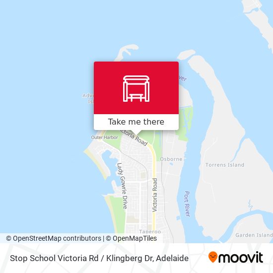 Stop School Victoria Rd / Klingberg Dr map