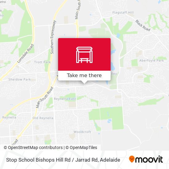 Stop School Bishops Hill Rd / Jarrad Rd map