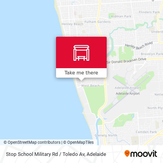 Stop School Military Rd / Toledo Av map