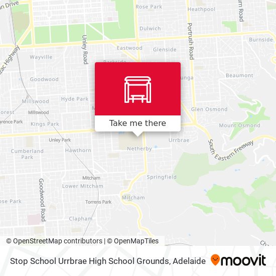 Stop School Urrbrae High School Grounds map