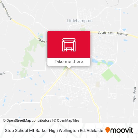 Stop School Mt Barker High Wellington Rd map