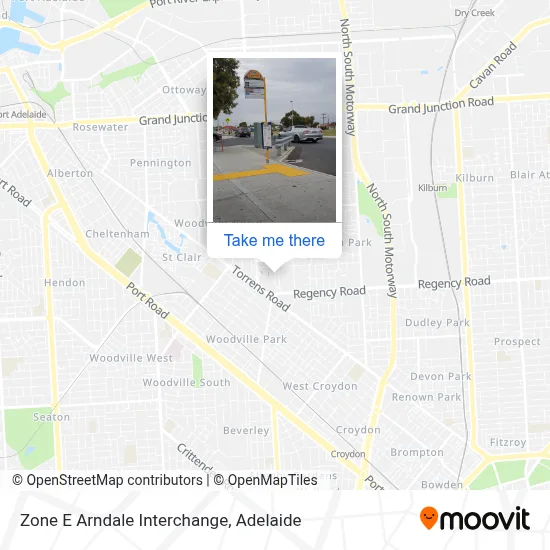 Mapa Zone E Arndale Interchange