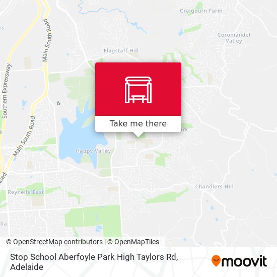 Stop School Aberfoyle Park High Taylors Rd map