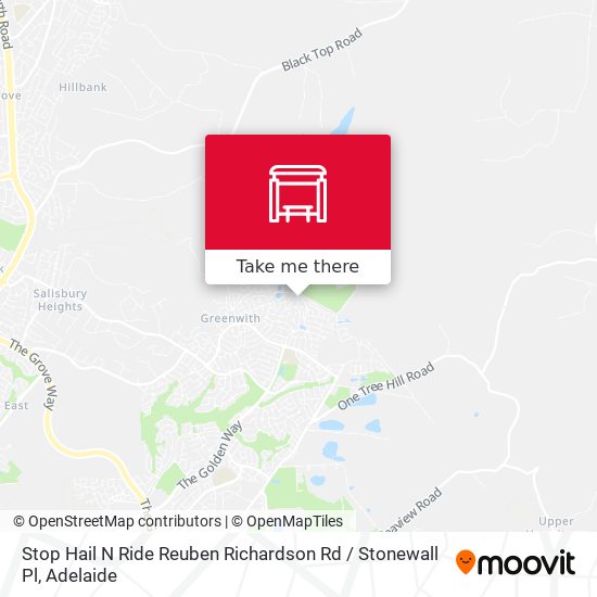 Stop Hail N Ride Reuben Richardson Rd / Stonewall Pl map
