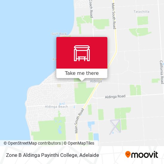 Zone B Aldinga Payinthi College map