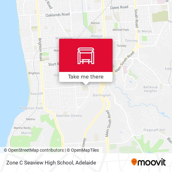 Mapa Zone C Seaview High School