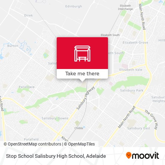 Stop School Salisbury High School map