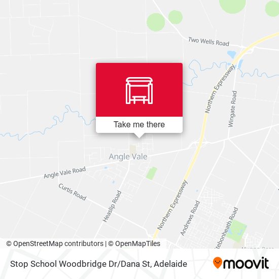 Stop School Woodbridge Dr / Dana St map