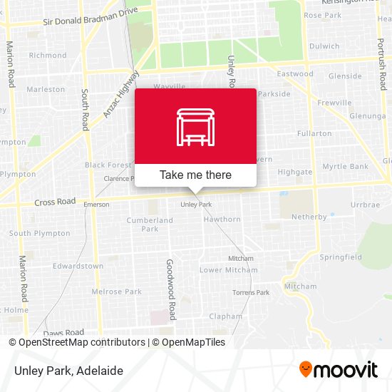 Unley Park map