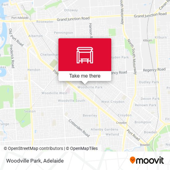 Mapa Woodville Park