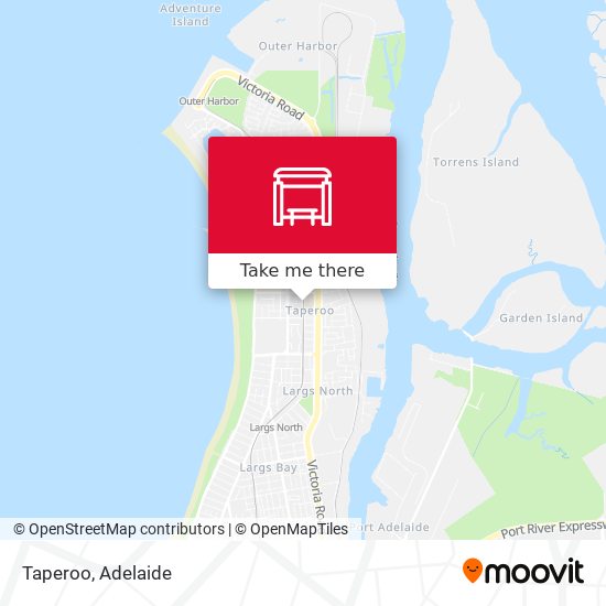 Taperoo map