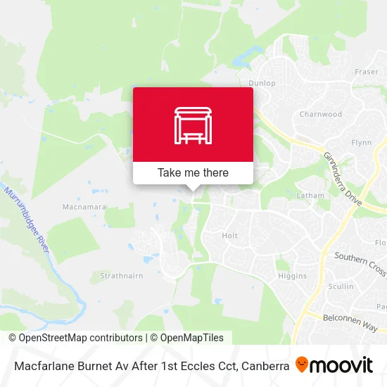 Macfarlane Burnet Av After 1st Eccles Cct map