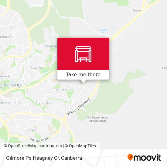 Gilmore Ps Heagney Cr map