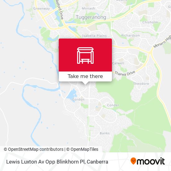 Lewis Luxton Av Opp Blinkhorn Pl map