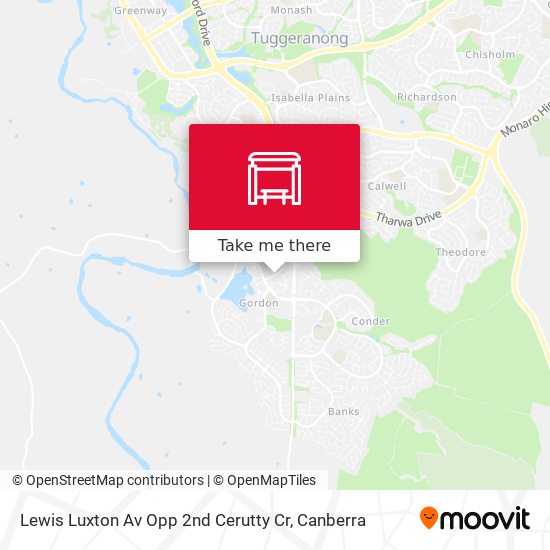 Lewis Luxton Av Opp 2nd Cerutty Cr map