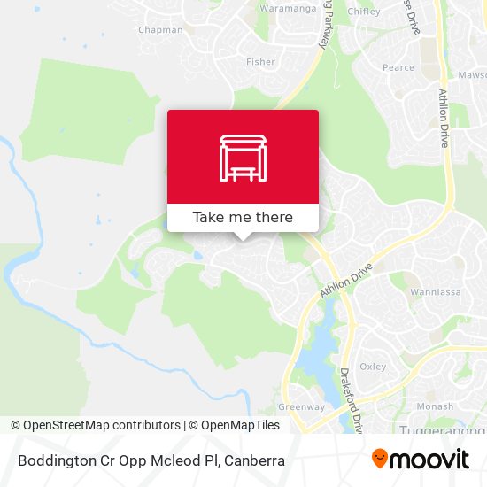 Boddington Cr Opp Mcleod Pl map