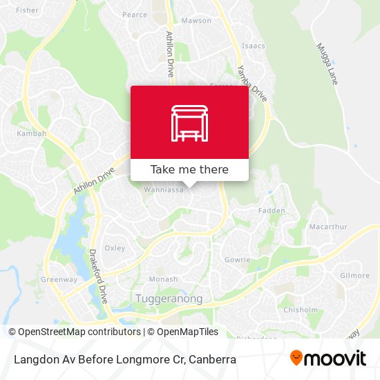Langdon Av Before Longmore Cr map