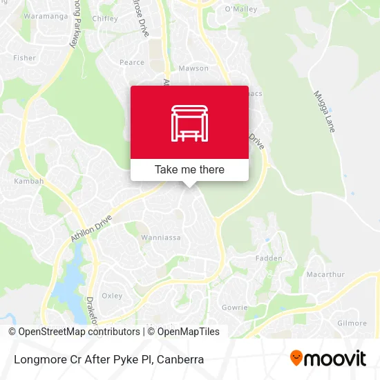 Longmore Cr After Pyke Pl map