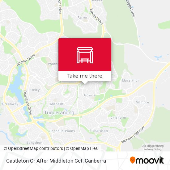 Castleton Cr After Middleton Cct map