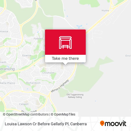 Louisa Lawson Cr Before Gellatly Pl map