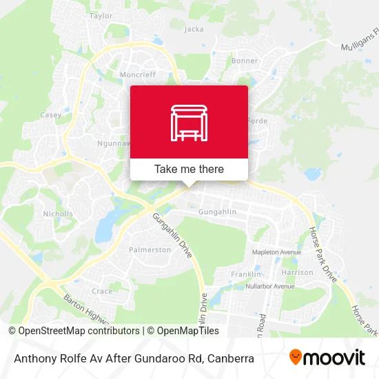 Anthony Rolfe Av After Gundaroo Rd map