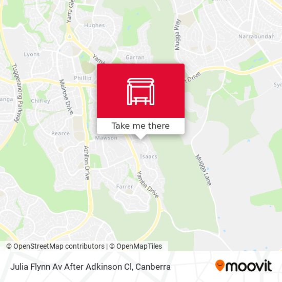 Julia Flynn Av After Adkinson Cl map