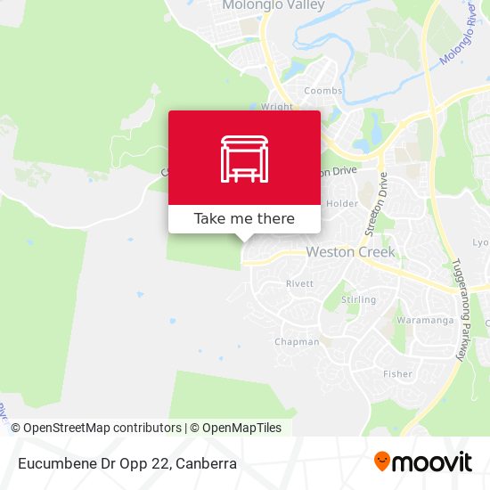 Eucumbene Dr Opp 22 map