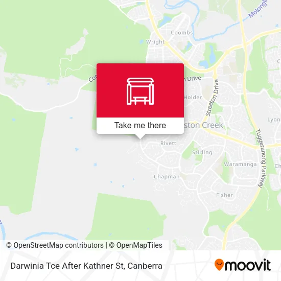 Darwinia Tce After Kathner St map