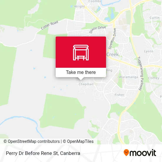 Mapa Perry Dr Before Rene St