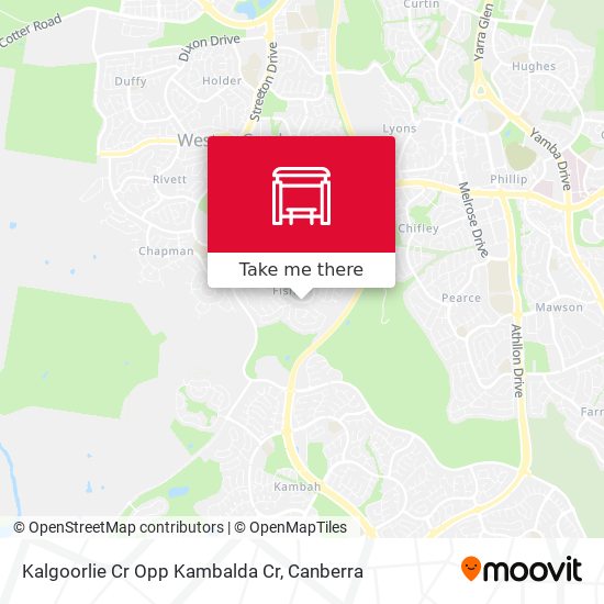 Mapa Kalgoorlie Cr Opp Kambalda Cr