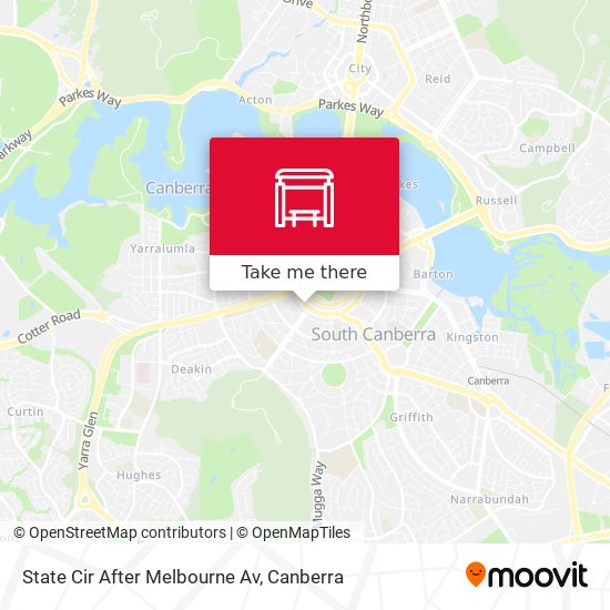 Mapa State Cir After Melbourne Av