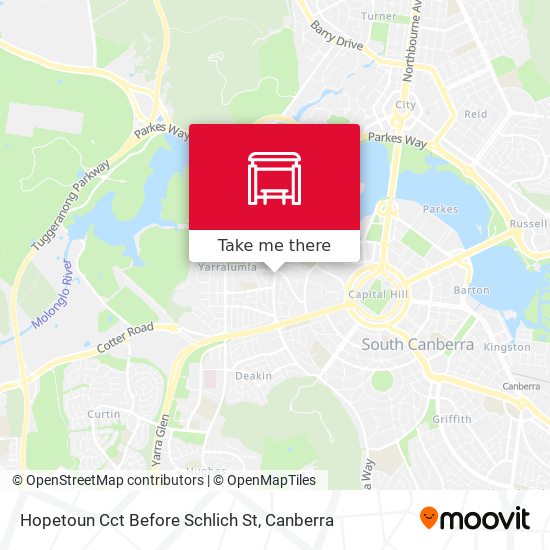 Hopetoun Cct Before Schlich St map
