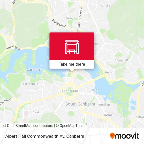 Albert Hall Commonwealth Av map