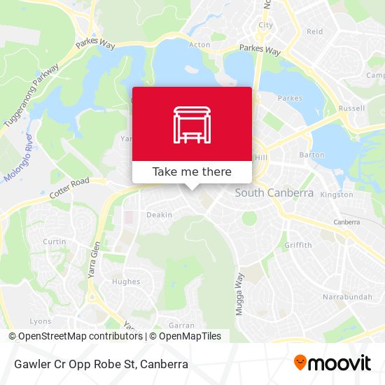 Gawler Cr Opp Robe St map