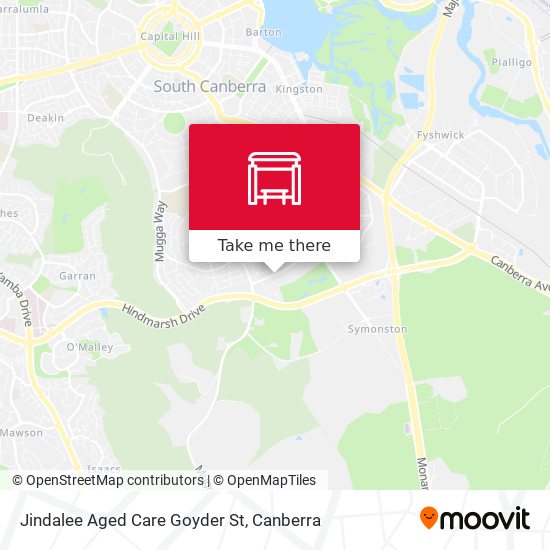 Jindalee Aged Care Goyder St map